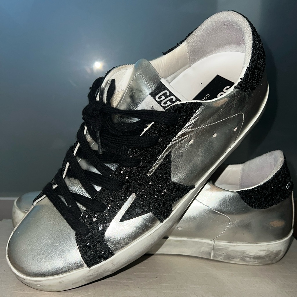 Golden Goose Shearling Sneakers